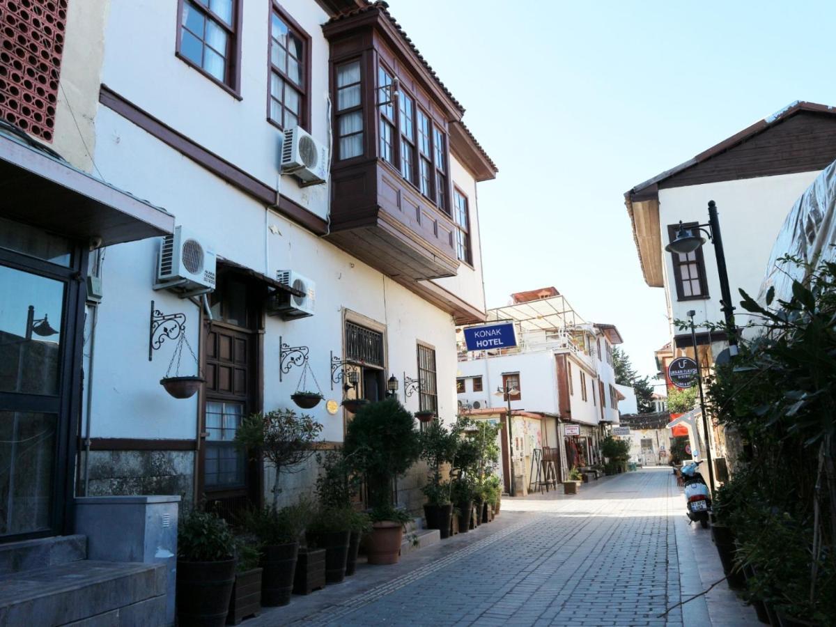 Konak Hotel Kaleiçi Antalya Bagian luar foto