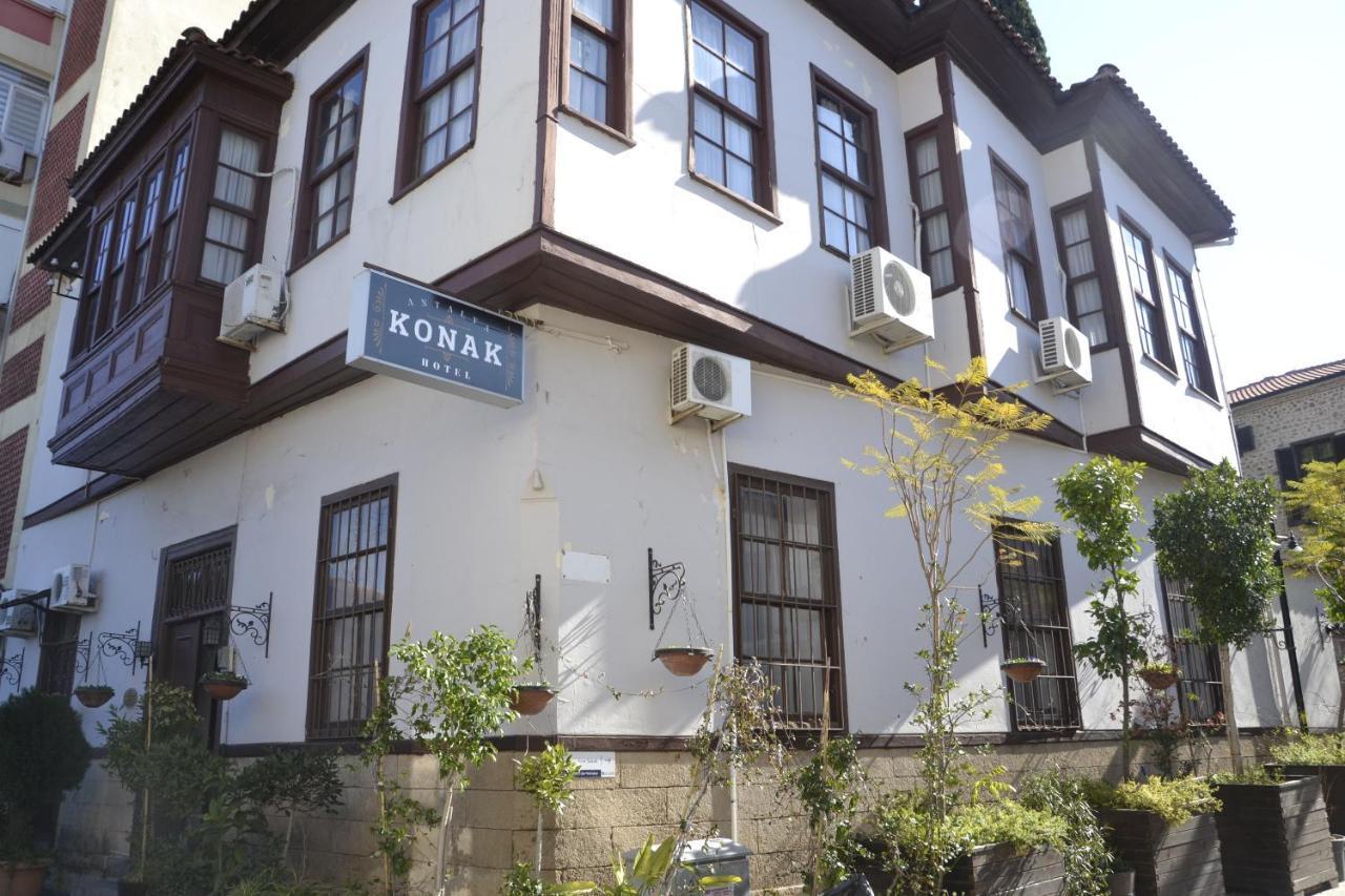 Konak Hotel Kaleiçi Antalya Bagian luar foto